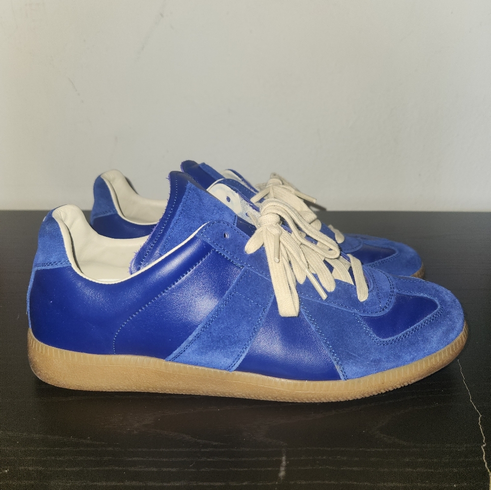 Maison Margiella Blue Sneaker Men Size 8